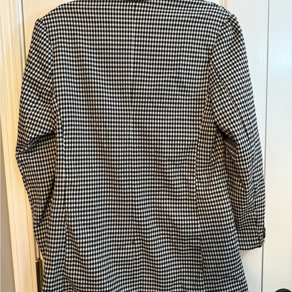 SO Women's Houndstooth Blazer in Black and White - Picture 5 of 5